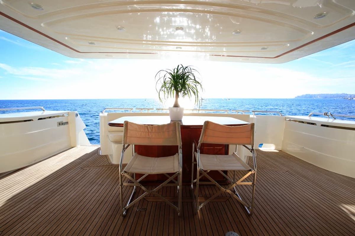 Feretti 56, Milos Yacht Charter, Athens Yacht Charter